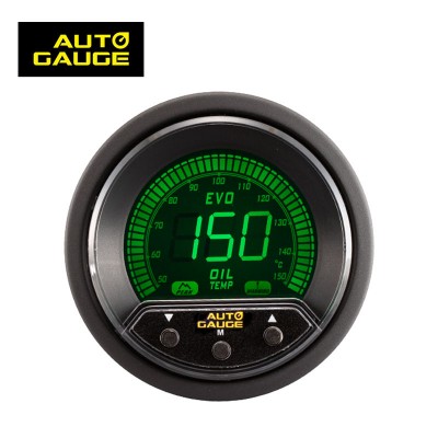 52mm Performance Car Auto LCD Vehicle Spare Parts Oil Temperature Gauge